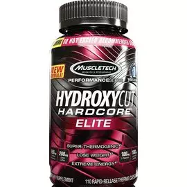 Супер жиросжигатель Hydroxycut Hardcore Elite, 110 капсул, MuscleTech