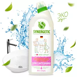 Средство для мытья сантехники, 1 л, Synergetic