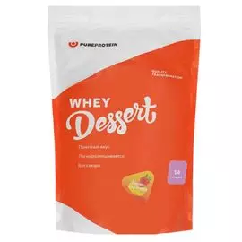 Сывороточный десерт, вкус «Банан и клубника», 420 гр, Pure Protein