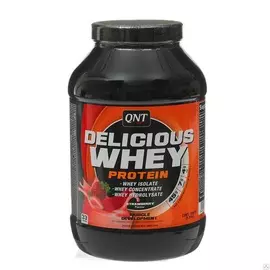 Сывороточный протеин Delicious Whey Protein, вкус «Клубника», 908 гр, QNT