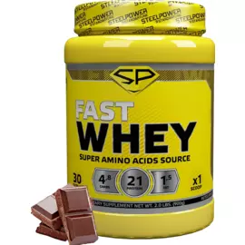 Сывороточный протеин FAST WHEY, 900 гр, вкус «Классический шоколад», STEELPOWER