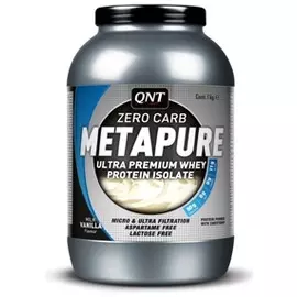 Сывороточный протеин Metapure Zero Carb, вкус «Клубника», 908 гр, QNT