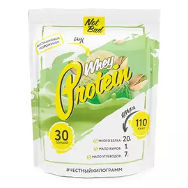 Сывороточный протеин Whey Protein, 58% белка, вкус Фисташковое мороженое, 1 кг, NotBad