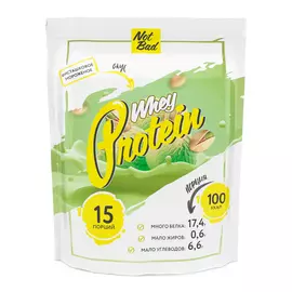 Сывороточный протеин Whey Protein, 58% белка, вкус Фисташковое мороженое, 450 г, NotBad