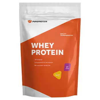 Сывороточный протеин, вкус «Банан», 810 г, Pure Protein