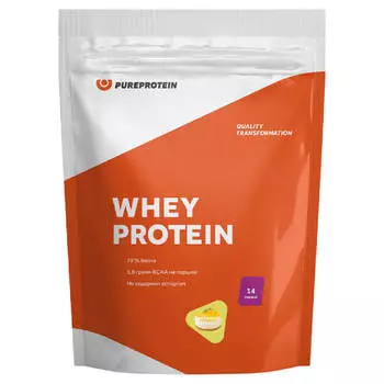 Сывороточный протеин, вкус «Лимонный чизкейк», 420 г, PureProtein, годен до 02.2025