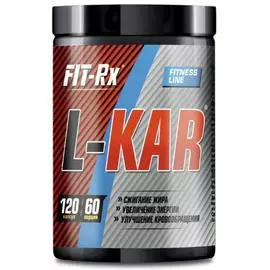 Сжигатель жира L-KAR, 120 капсул, Fit-Rx