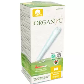 Тампоны Регулар, с аппликатором,16 шт, Organyc