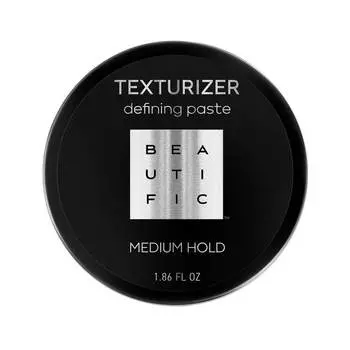Texturizer Паста средней фиксации для укладки мужских волос, 55 мл, BEAUTIFIC