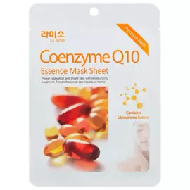 Тканевая маска с коэнзим Q10, 21 г, La Miso