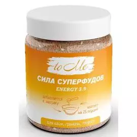 "To Me" Energy 3.9 Сила Суперфудов, смесь суперфудов для любимых блюд, банка, 130 гр, To Me