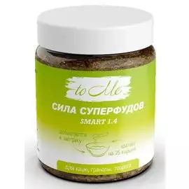"To Me" Smart 1.4 Сила Суперфудов, смесь суперфудов для любимых блюд, банка, 120 гр, To Me