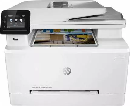 МФУ HP Color LaserJet Pro M283fdn белый (7kw74a)