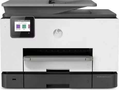 МФУ HP Officejet Pro 9020 AiO белый/серый (1mr78b)