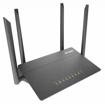 Маршрутизатор беспроводной D-Link DIR-822/RU черный