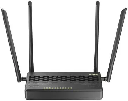 Маршрутизатор беспроводной D-Link DIR-825/GFRU/R3A черный