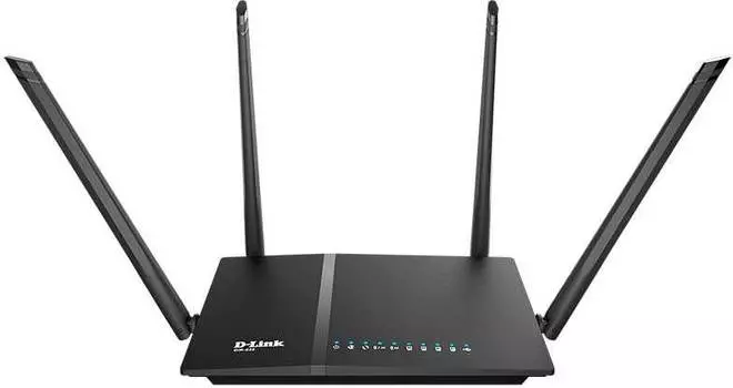 Маршрутизатор беспроводной D-Link DIR-825/RU/R черный