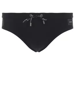 Плавки однотонные с логотипом DOLCE & GABBANA