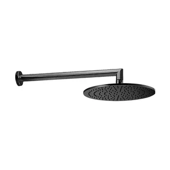 Верхний душ Cisal Less New DS01363040 250 мм черный матовый