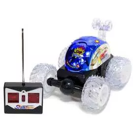 Радиоуправляемая Машинка перевертыш Stunt Radio Control (Цвет-синий)