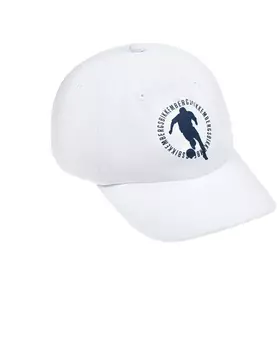 Бейсболка с лого, белая Bikkembergs