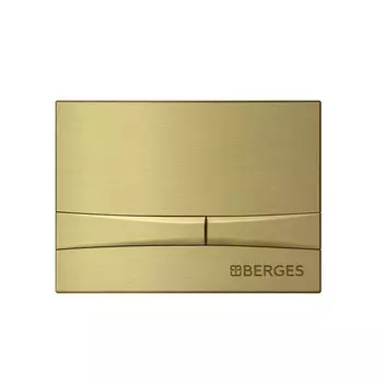 Кнопка для инсталляции Berges Novum 040058, двухрежимная, бронза