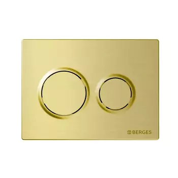 Кнопка для инсталляции Berges Novum 23 см 40068 бронза