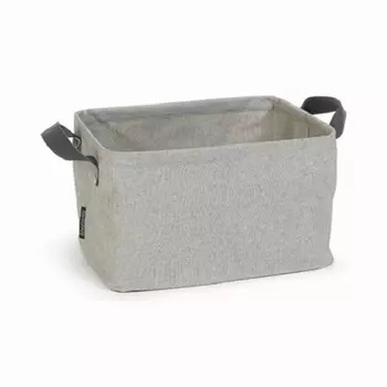Складная корзина для белья с ручками Brabantia серый