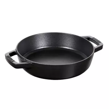 Сковорода круглая с ручками 20 см Staub чёрный