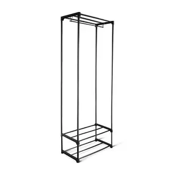 вешалка гардеробная SHEFFILTON SHT-WR16 600х310х1600 мм черный/черный муар