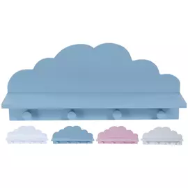 вешалка настенная KOOPMAN 4 крючка 480x120x220мм в ассортименте МДФ