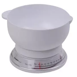 весы кухонные FIRST FA-6421 White до 3кг механ. бел.