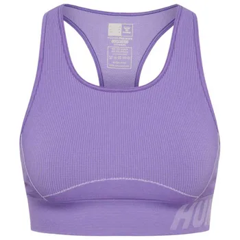 Спортивный топ Hummel Christel Seamless, фиолетовый