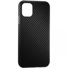 Чехол Annet Mancini Сarbon Series для смартфона Apple iPhone 12 Pro Max, черный