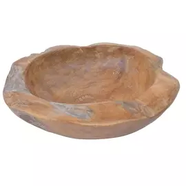 Чаша Glasar из тикового дерева 30x30x9 см
