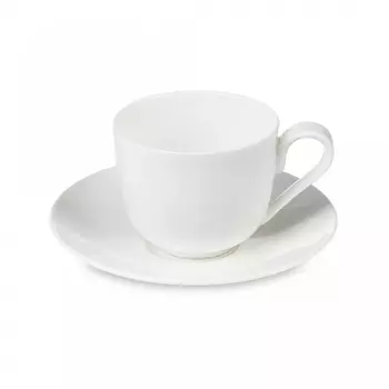 Чашка чайная с блюдцем Decor de table Плиссе 230 мл