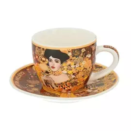 Чашка с блюдцем Carmani для кофе Адель 0,08 л