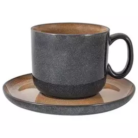 Чашка с блюдцем Home and Style Mercury 0,3 л