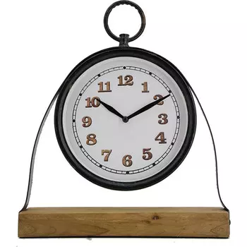 Часы Glasar 28х8х23см черные