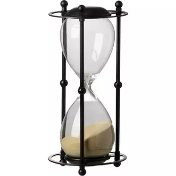Часы Glasar песочные 60 минут 16х16х33см бежевые