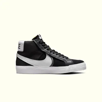 Мужские кеды Nike SB Court Mid PRM, черно-белый