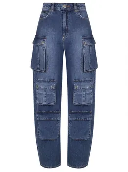 Джинсы-карго хлопковые PHILIPP PLEIN