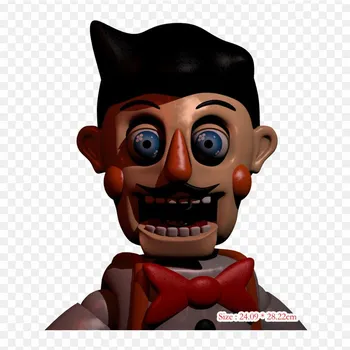 Fnaf Human Five Nights At Freddy s Sister Location Ани Утюг на теплопередаче Печать Виниловые нашивки Наклейка для одежды DIY Аппликации Моющиеся нашивки