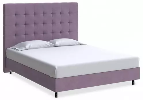 Кровать полутораспальная Madrid Boxspring Standart Proson 140-200 Кровать Madrid Boxspring Standart Ultra Сливовый