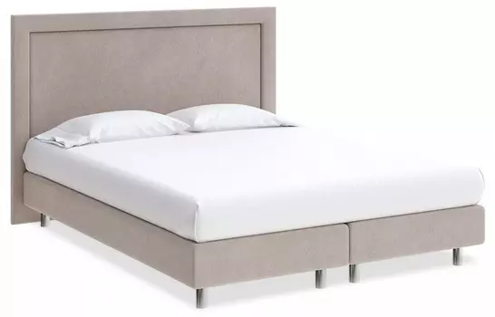 Кровать полутораспальная London Boxspring Lift Proson 140-200 Кровать London Boxspring Lift Monopoly Миндаль (111)