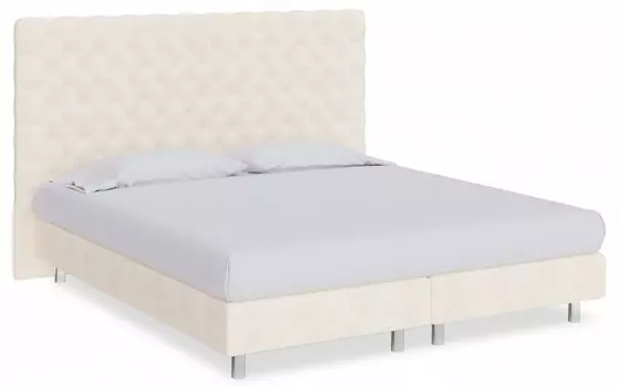 Кровать полутораспальная Paris Boxspring Elite Proson 140-200 Кровать Paris Boxspring Elite Лофти Айвори