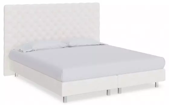 Кровать полутораспальная Paris Boxspring Elite Proson 140-200 Кровать Paris Boxspring Elite Лофти Лён