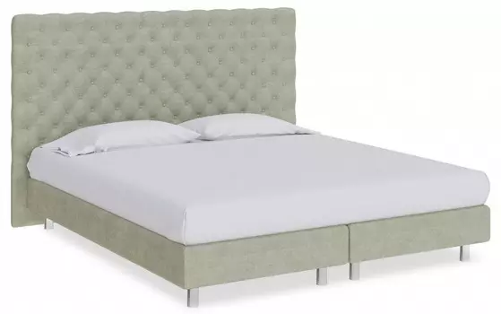 Кровать полутораспальная Paris Boxspring Elite Proson 140-200 Кровать Paris Boxspring Elite Лофти Олива