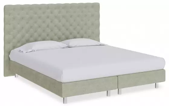 Кровать полутораспальная Paris Boxspring Lift Proson 140-200 Кровать Paris Boxspring Lift Лофти Олива
