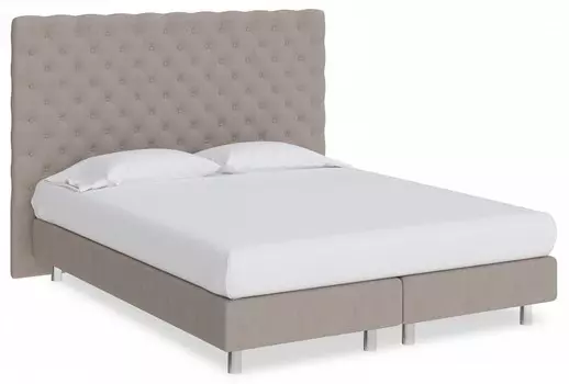 Кровать полутораспальная Paris Boxspring Lift Proson 140-200 Кровать Paris Boxspring Lift Тетра Бежевый